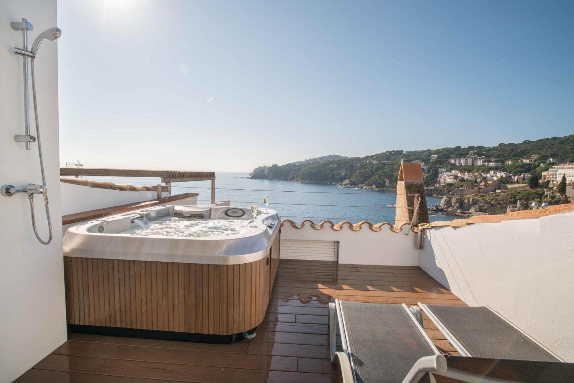 Duplex Cortey Calella De Palafrugell Exterior foto
